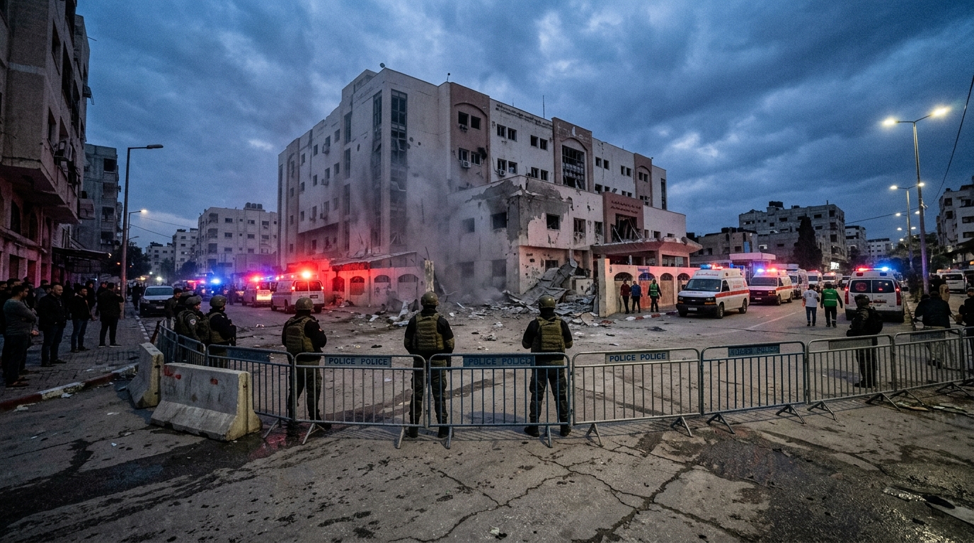 צה"ל חיסל שני מחבלי חמאס שיצאו מבית החולים בעזה