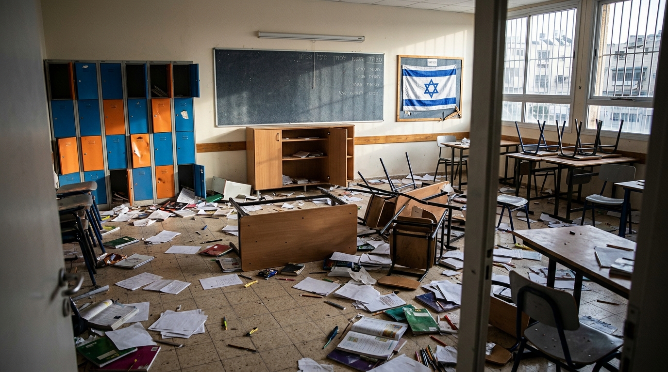ארבעה נערים מבת ים פרצו שוב ושוב לבית ספרם בחופש הגדול