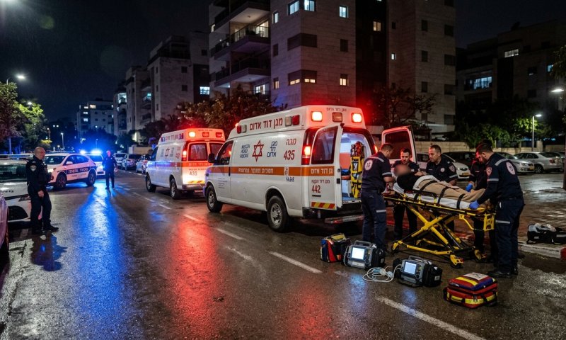 אירוע אלימות בהרצליה: גבר כבן 50 מחוסר הכרה