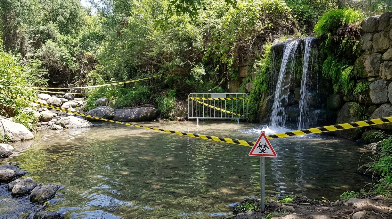 משרד הבריאות מזהיר: זיהום חמור ב-10 נחלים בצפון