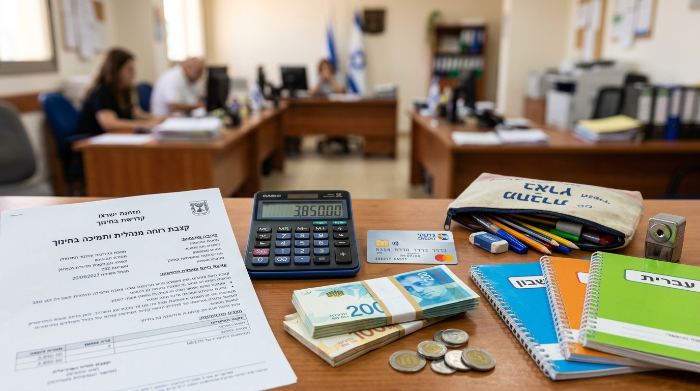 הביטוח הלאומי יעביר מחר 335 מיליון שקל למענקי לימודים ל-140 אלף משפחות