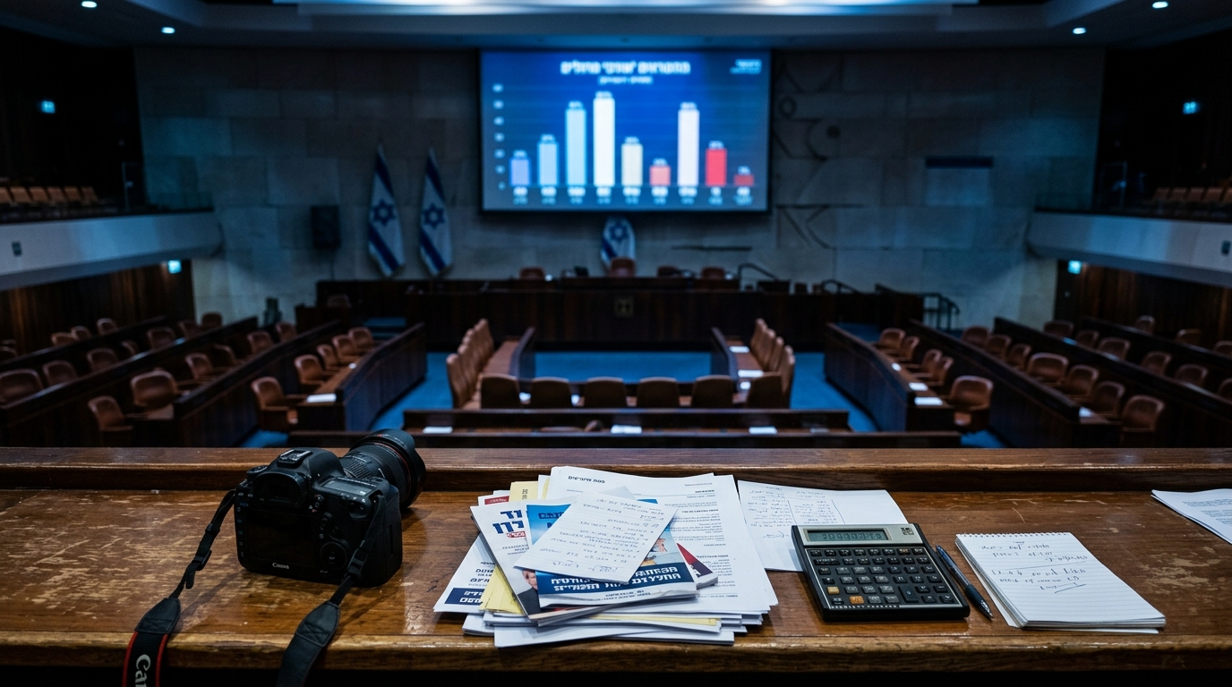 סקר חדש: גוש נתניהו עוקף לראשונה את גוש איזנקוט