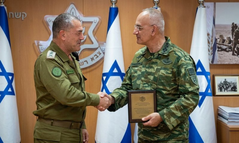 זמיר נפגש עם הרמטכ"ל היווני על רקע המתיחות עם טורקיה