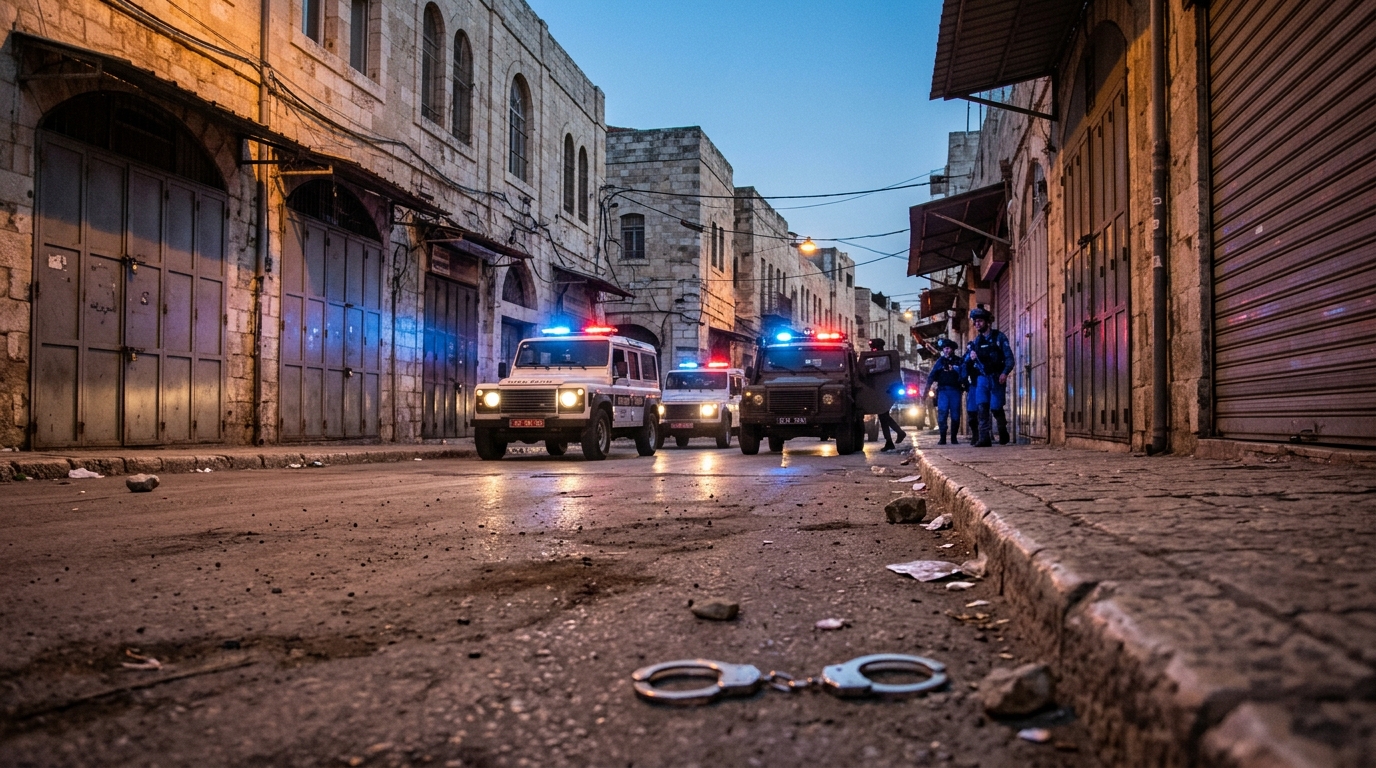 חייל צה"ל נמצא אזוק בעיירה פלסטינית - המשטרה חילצה אותו