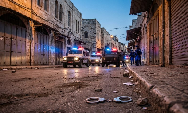 חייל צה"ל נמצא אזוק בעיירה פלסטינית - המשטרה חילצה אותו