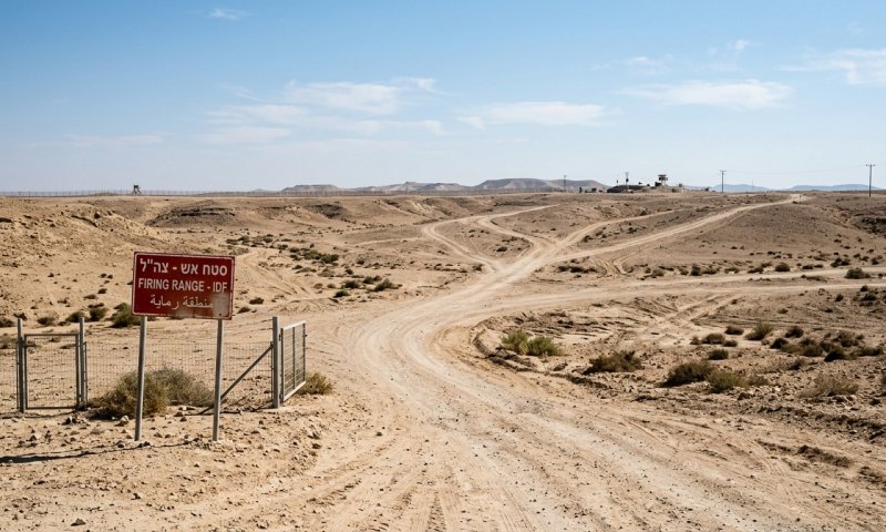 צה"ל פותח חלק משטחי האש בדרום למטיילים