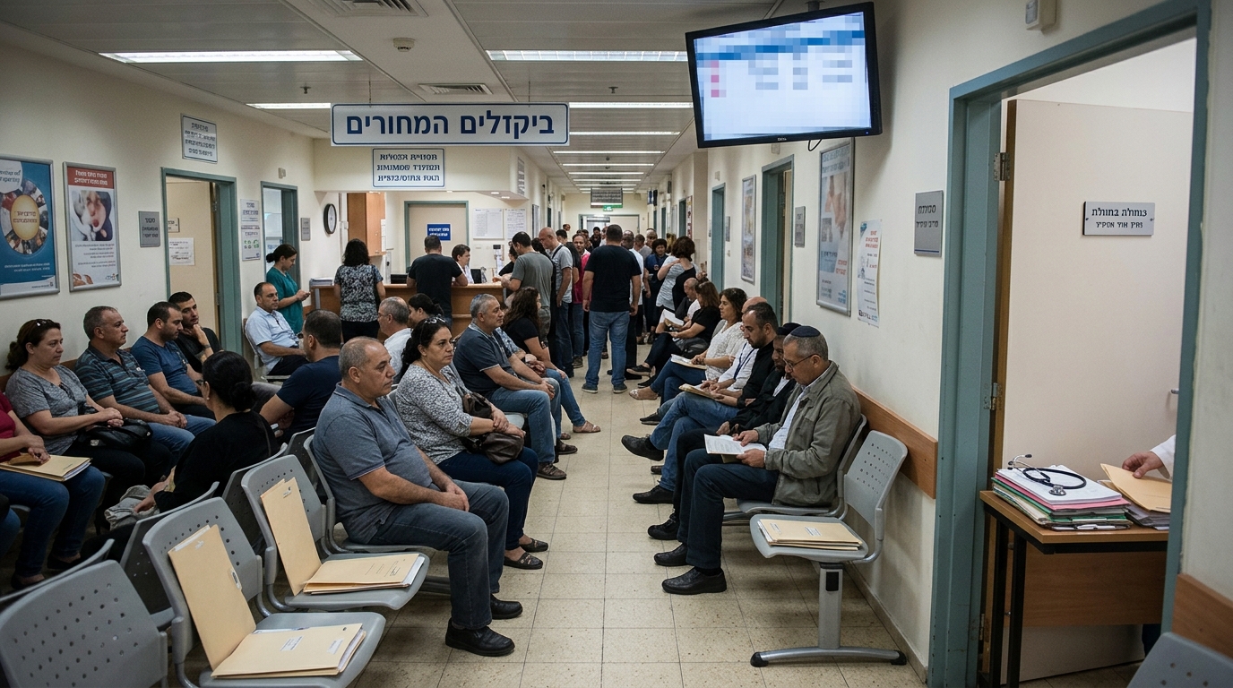 מיליון ישראלים חיכו מעל חודש לרופא מומחה, 300 אלף - מעל שלושה חודשים