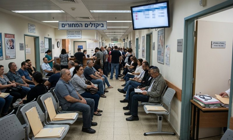 מיליון ישראלים חיכו מעל חודש לרופא מומחה, 300 אלף - מעל שלושה חודשים