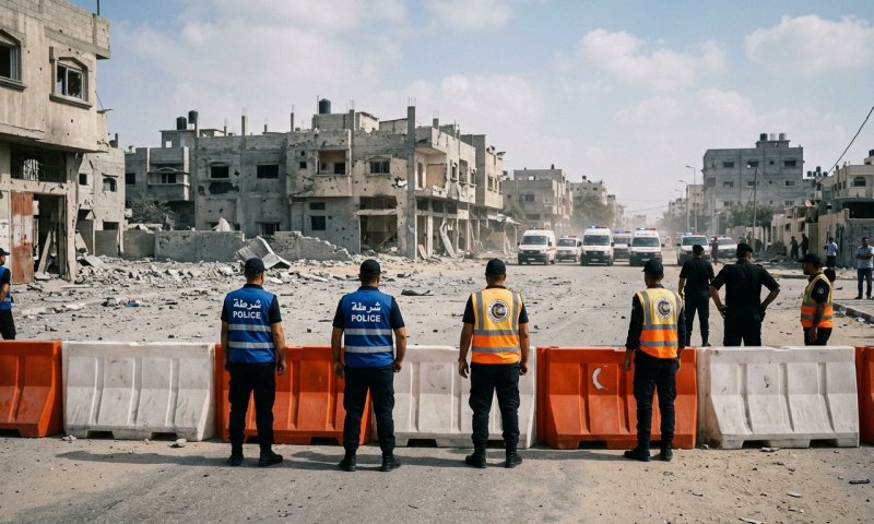 צה"ל תקף את מטה משטרת חמאס בעזה, 9 נהרגו