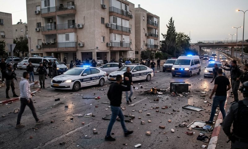 עימותים אלימים בערד: תושבים חילונים התנגשו עם חסידי גור, אישה נפצעה