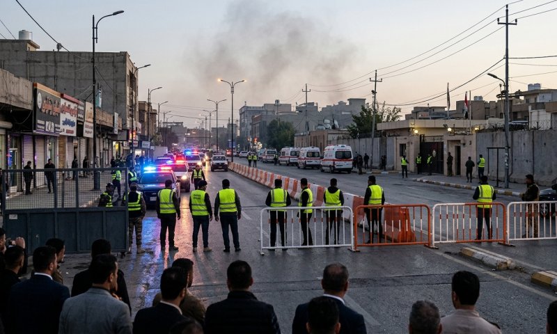 שלושה כטב"מים ממולכדים יורטו ליד הקונסוליה האמריקנית בארביל
