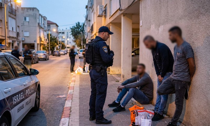 שלושה קטינים מכנופיית SSQ נעצרו בחשד לשוד ותקיפה בחולון