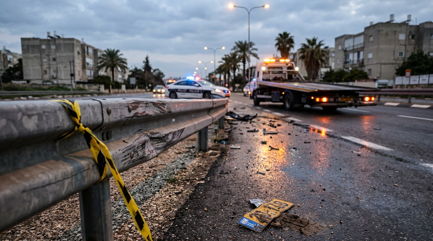 ששון שאולוב נשלל ממנו רישיונו ל-60 יום אחרי תאונה בתל אביב
