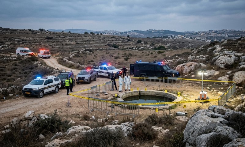מג"ב חשף מחסן נשק בתחתית בור מים ליד ירושלים