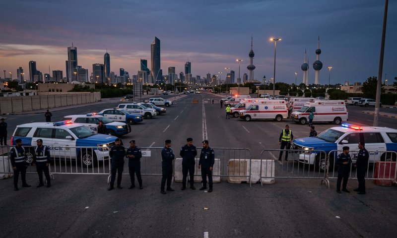 כווית בכוננות: הצבא יירט מטרות אוויריות עוינות שחדרו למרחב האווירי