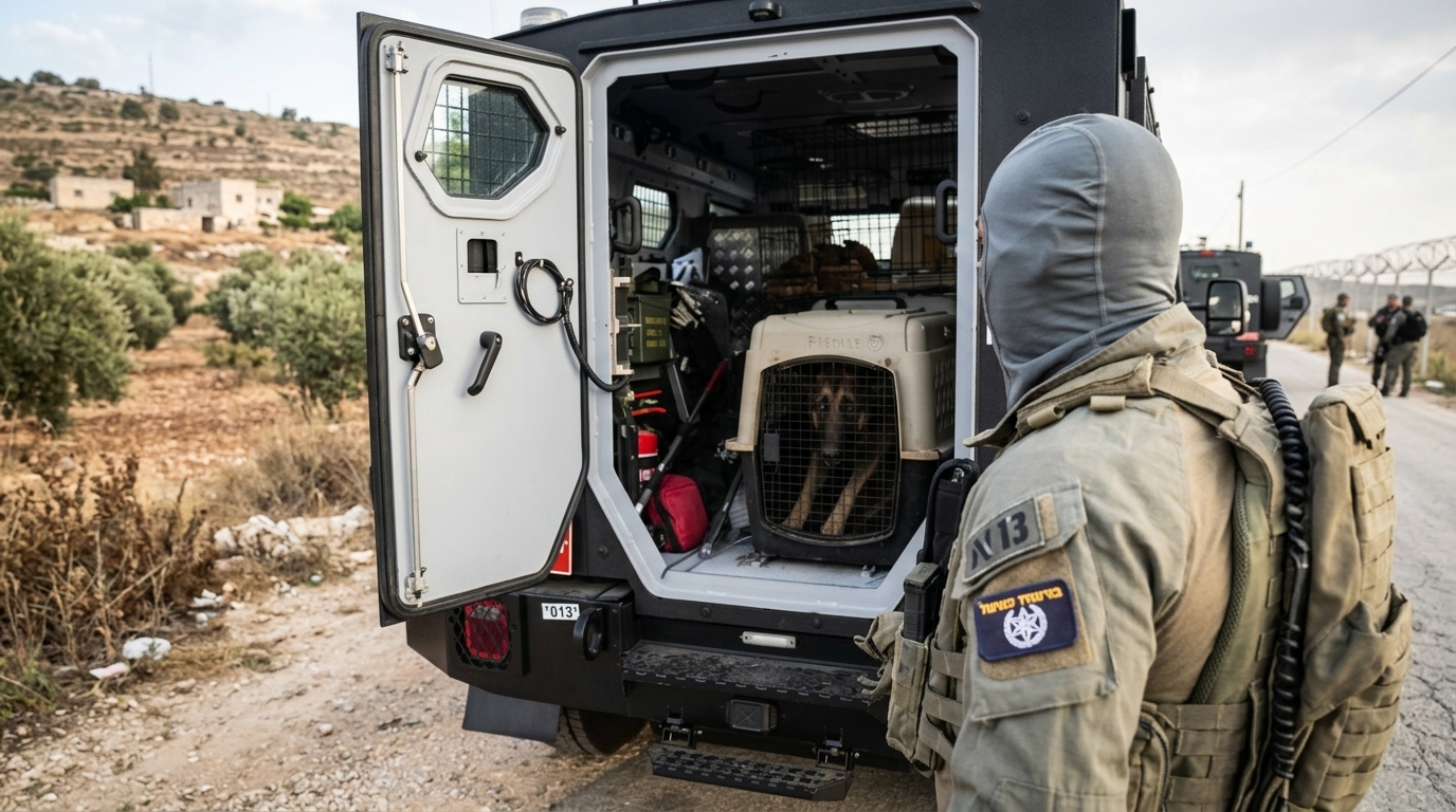 ארבעה נעצרו בחשד לניהול קרבות כלבים אכזריים בשומרון