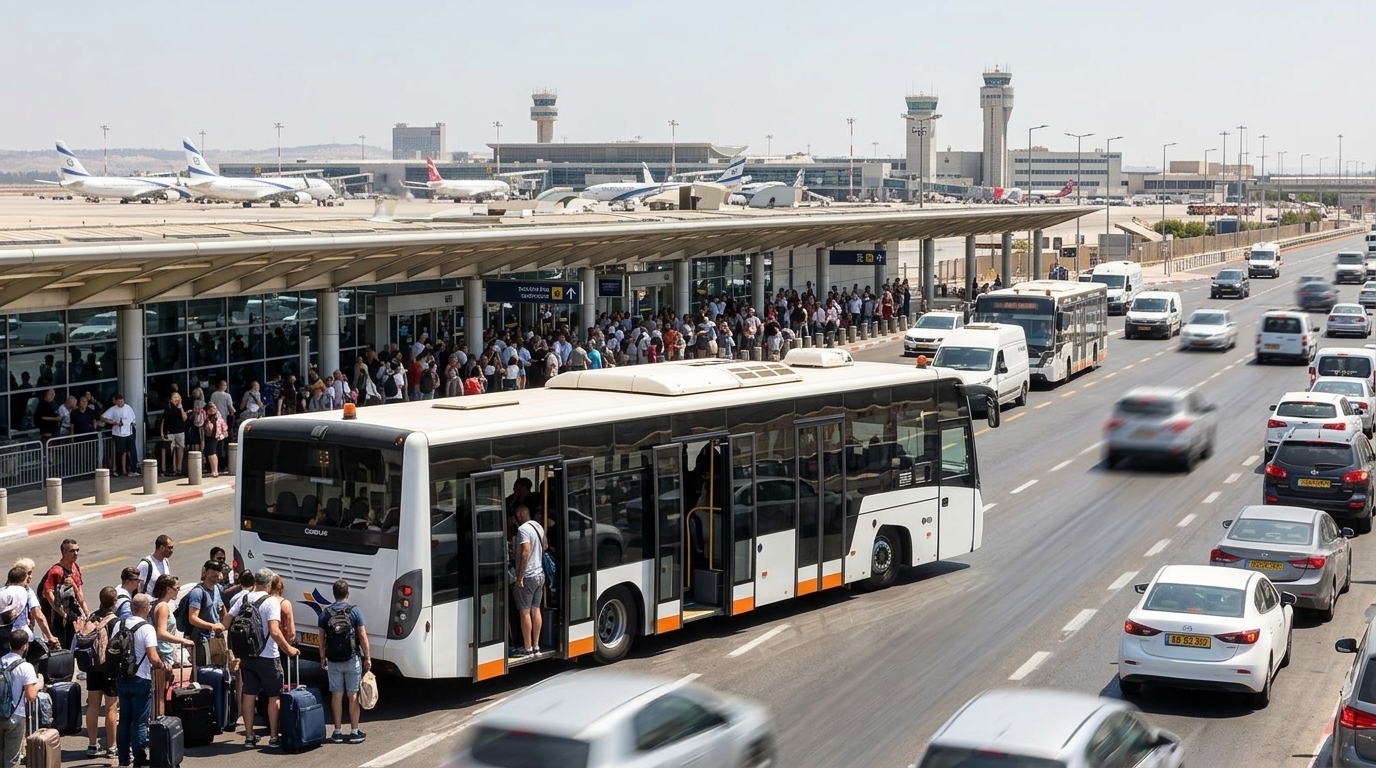 נתב"ג נערך לשיא הקיץ: 2.6 מיליון נוסעים באוגוסט