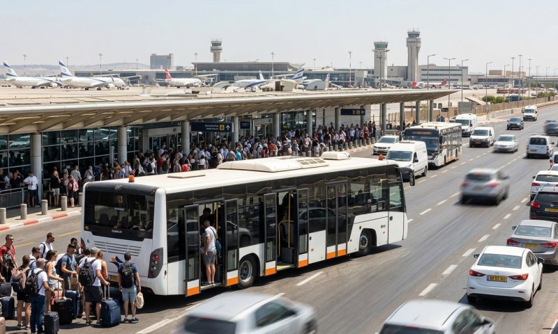נתב"ג נערך לשיא הקיץ: 2.6 מיליון נוסעים באוגוסט
