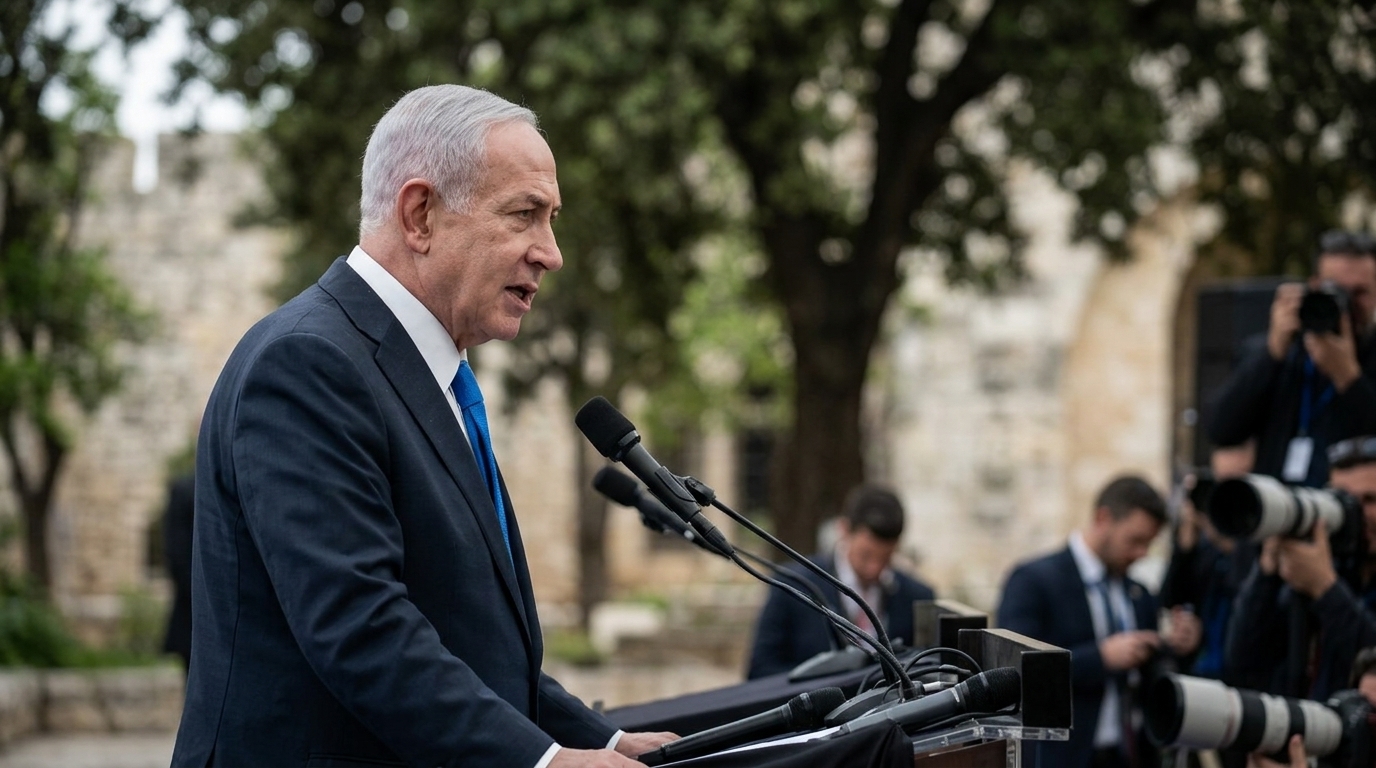 נתניהו: החל פינוי מתחם אונר"א בכפר עקב