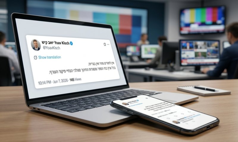 שר החינוך קיש: בתי הספר סגורים מחר ומבחני הבגרות מבוטלים