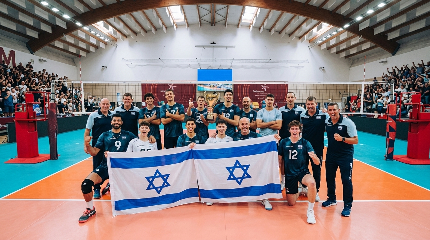 נבחרת כדורשער עלתה לגמר אליפות העולם, עתודת הכדורעף מוחצת באירופה