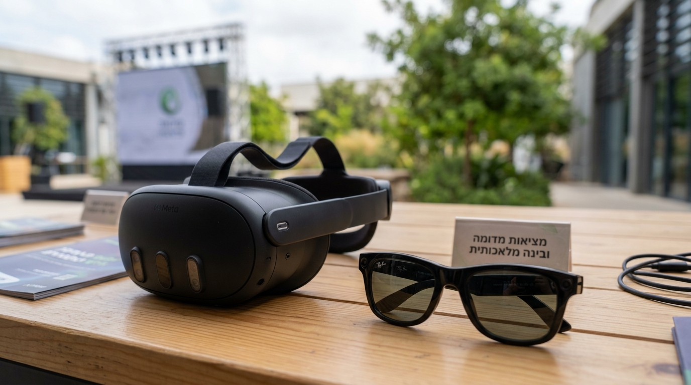 מטא חשפה משקפי VR קלים, משקפי AI בלי מצלמה וסוכן קניות