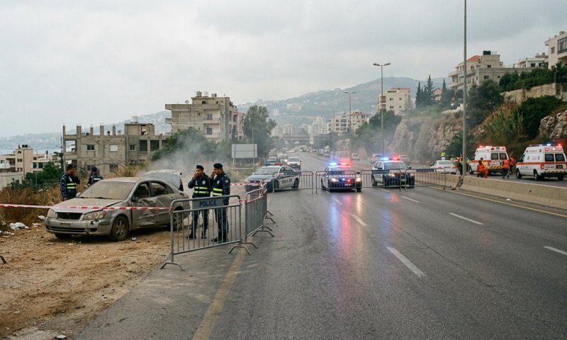 6 רכבים הותקפו בלבנון מהבוקר - האחרון ליד ביירות