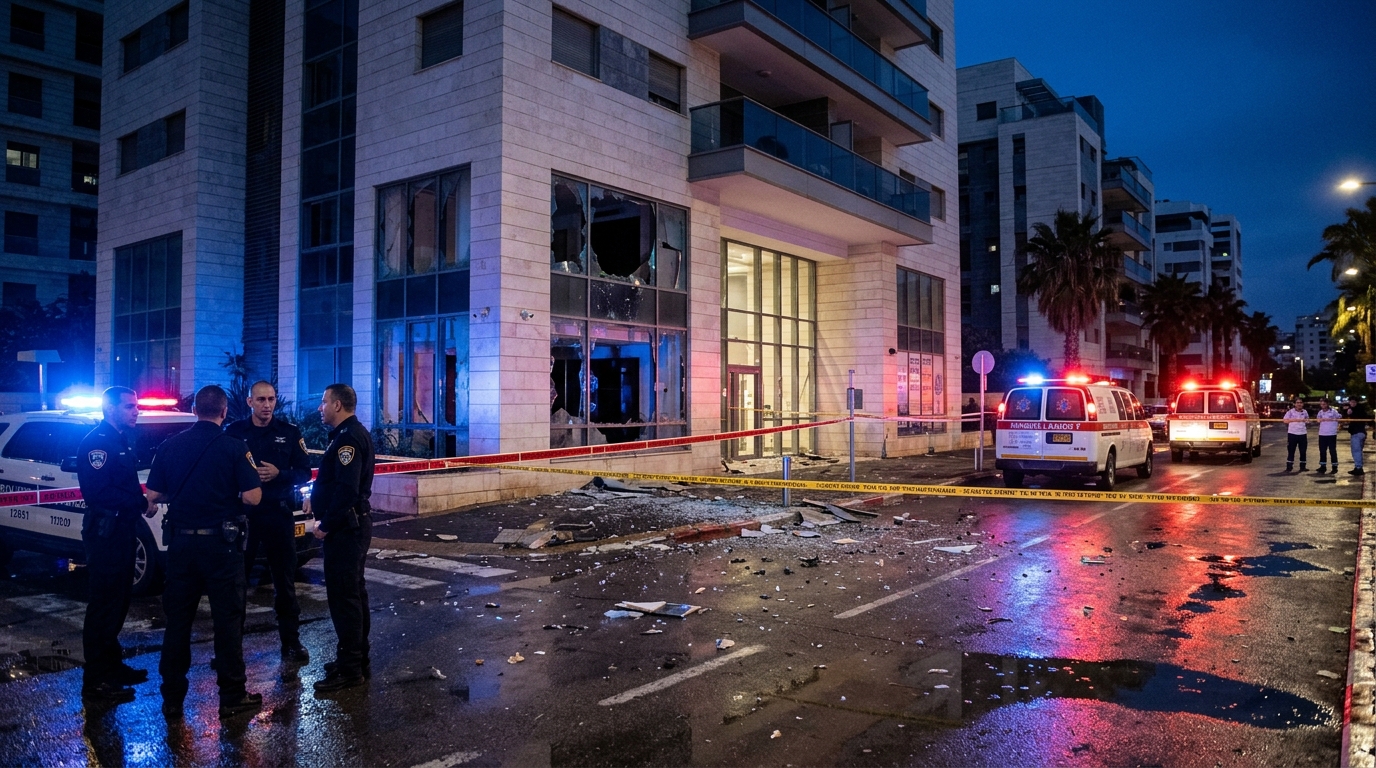 תושב יפו נעצר בחשד שהשליך רימון על מתחם יוקרה בתל אביב