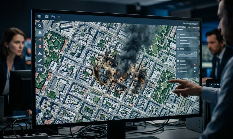 גוגל משעה כלי בינה מלאכותית ב-Google Earth אחרי תמונות לוויין מזויפות