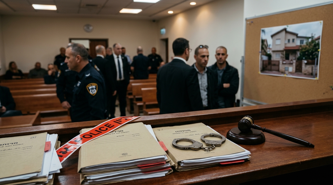 רצח האח בעין איילה פוענח, נגד החשוד הוגשה הצהרת תובע