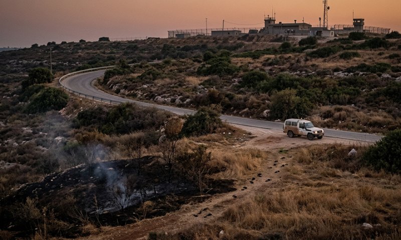 שלושה תושבי עיסאוויה נעצרו בחשד להצתת חורש ליד בסיס עופרית