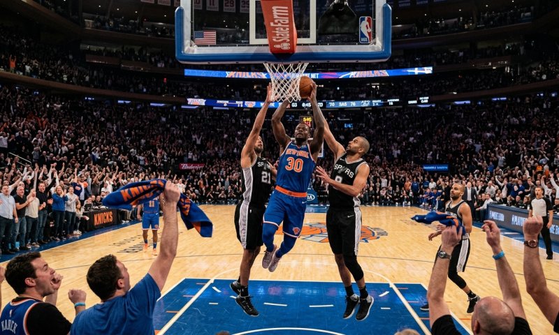 ניקס מחקו פיגור של 14 נקודות ופתחו את גמר ה-NBA בניצחון