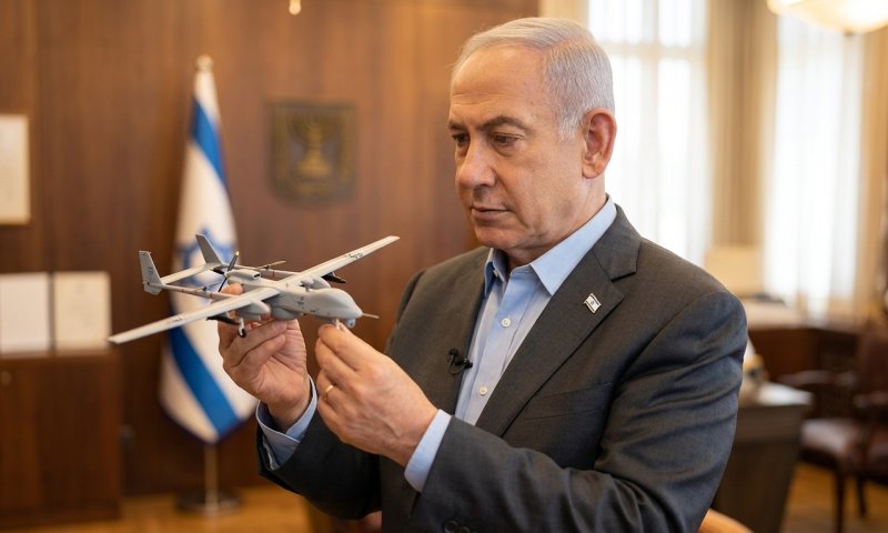 נתניהו: איום הרחפנים מגיע גם מרצועת עזה