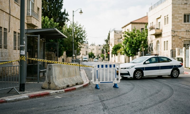 המון חרדי תקף את רכב קצינת המשטרה שבנה נפל בעזה