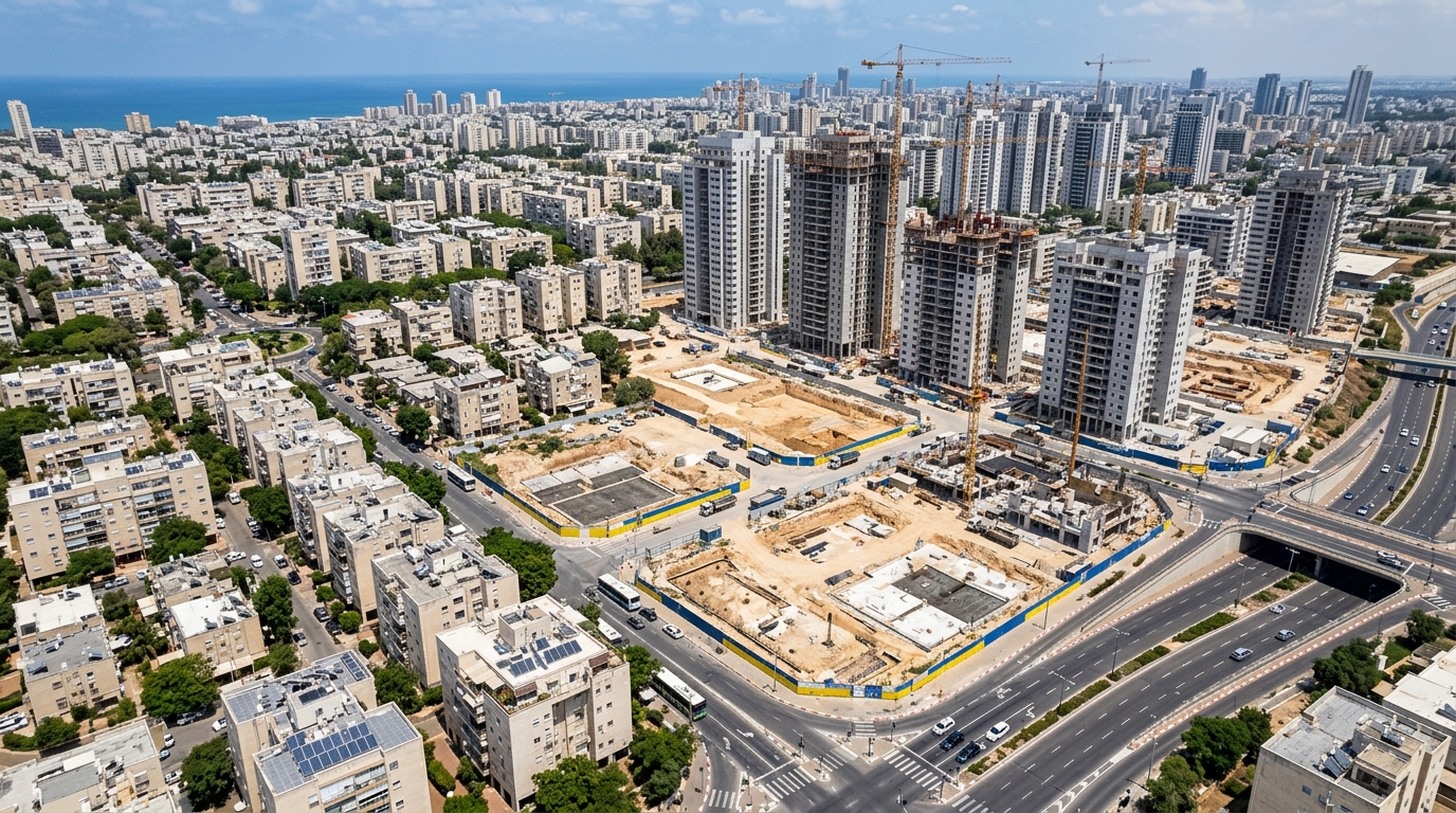 הממשלה מכריזה: 34 בניינים שנפגעו מטילים ייהרסו ויוחלפו ב-1,000 דירות חדשות