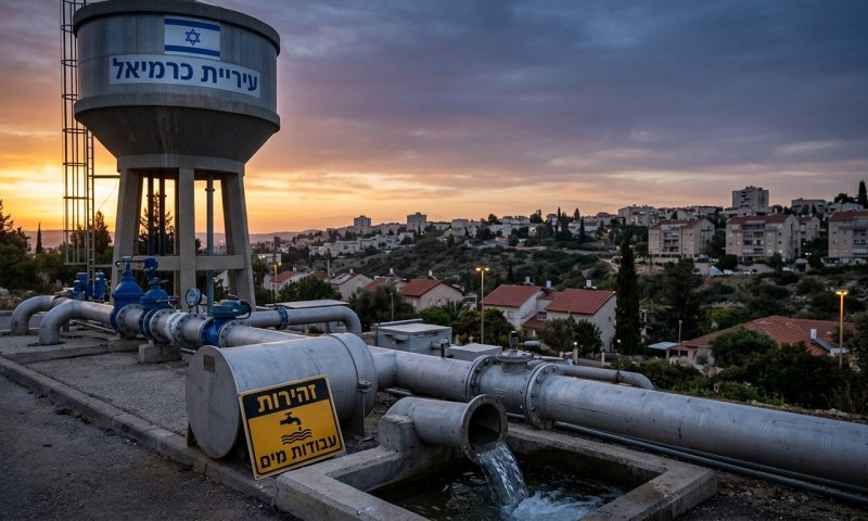 משרד הבריאות ביטל את חובת הרתחת המים ברוב כרמיאל