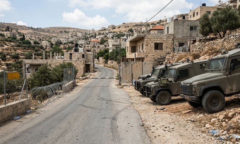 מסתערבי מג"ב עצרו בכפר קליל בכיר בפת"ח