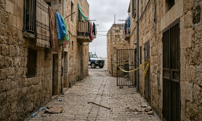 המשטרה חוקרת תקיפת אישה פלסטינית בדרום הר חברון