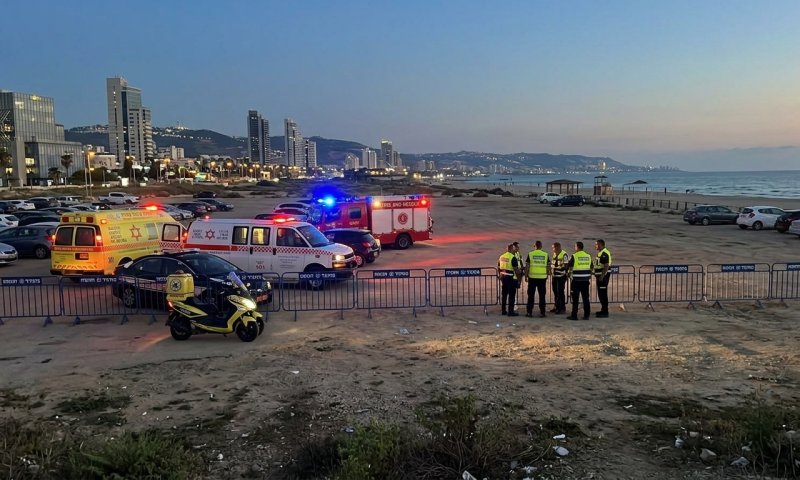 שני גברים נדקרו קשה בחיפה ליד חוף הסטודנטים