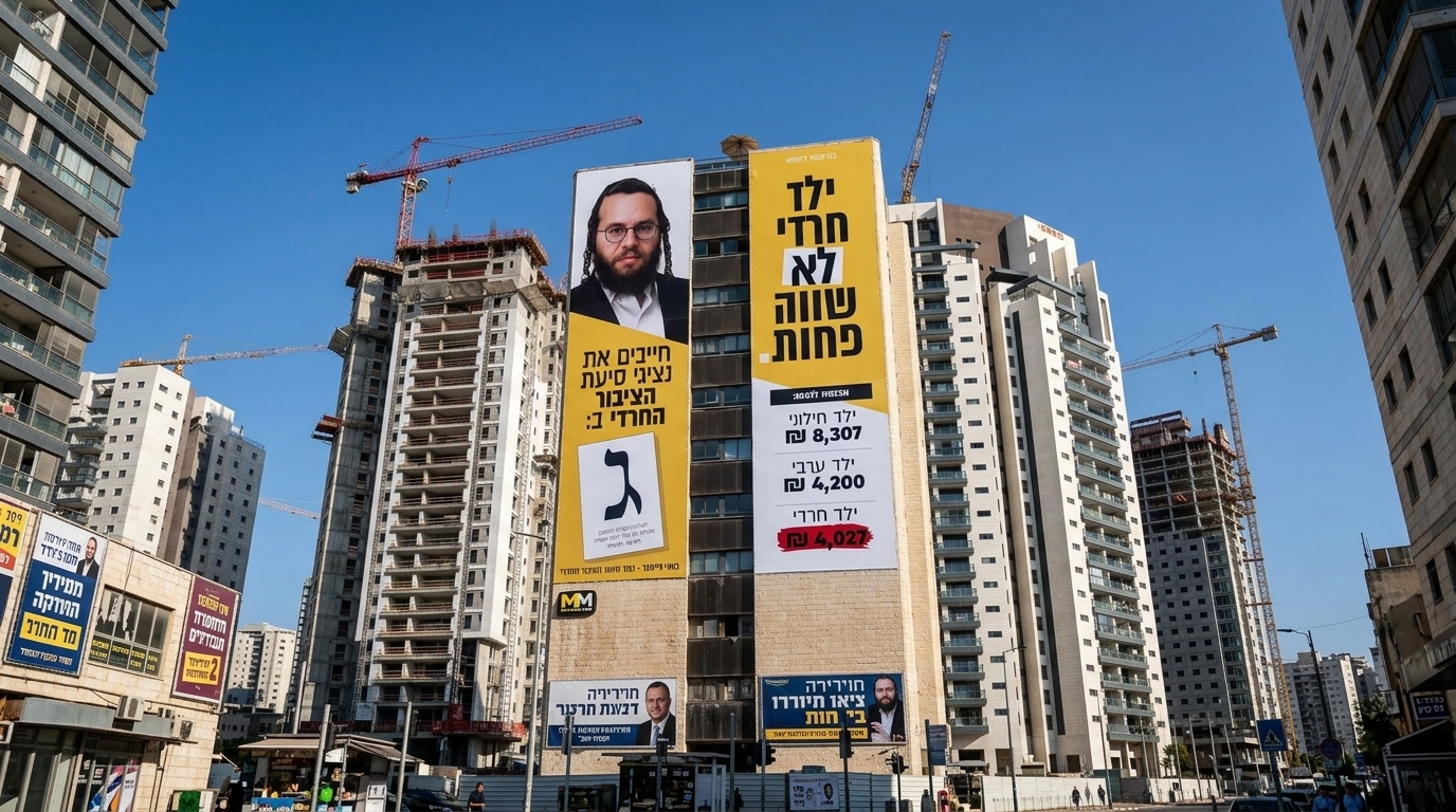 סיעה חרדית חדשה תוקפת את יהדות התורה וש"ס: הוציאה כבר יותר משני מיליון שקלים