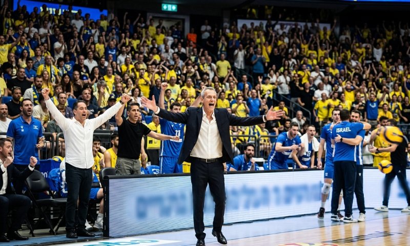 נבחרת ישראל בכדורעף עלתה לפיינל פור: ליברמן עם 36 נקודות ענק