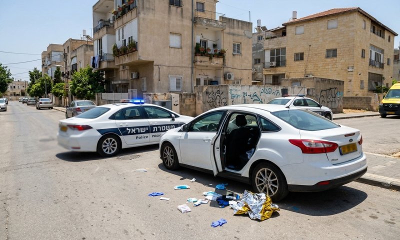 שוטרים ניפצו חלון רכב וחילצו פעוט שננעל בפנים