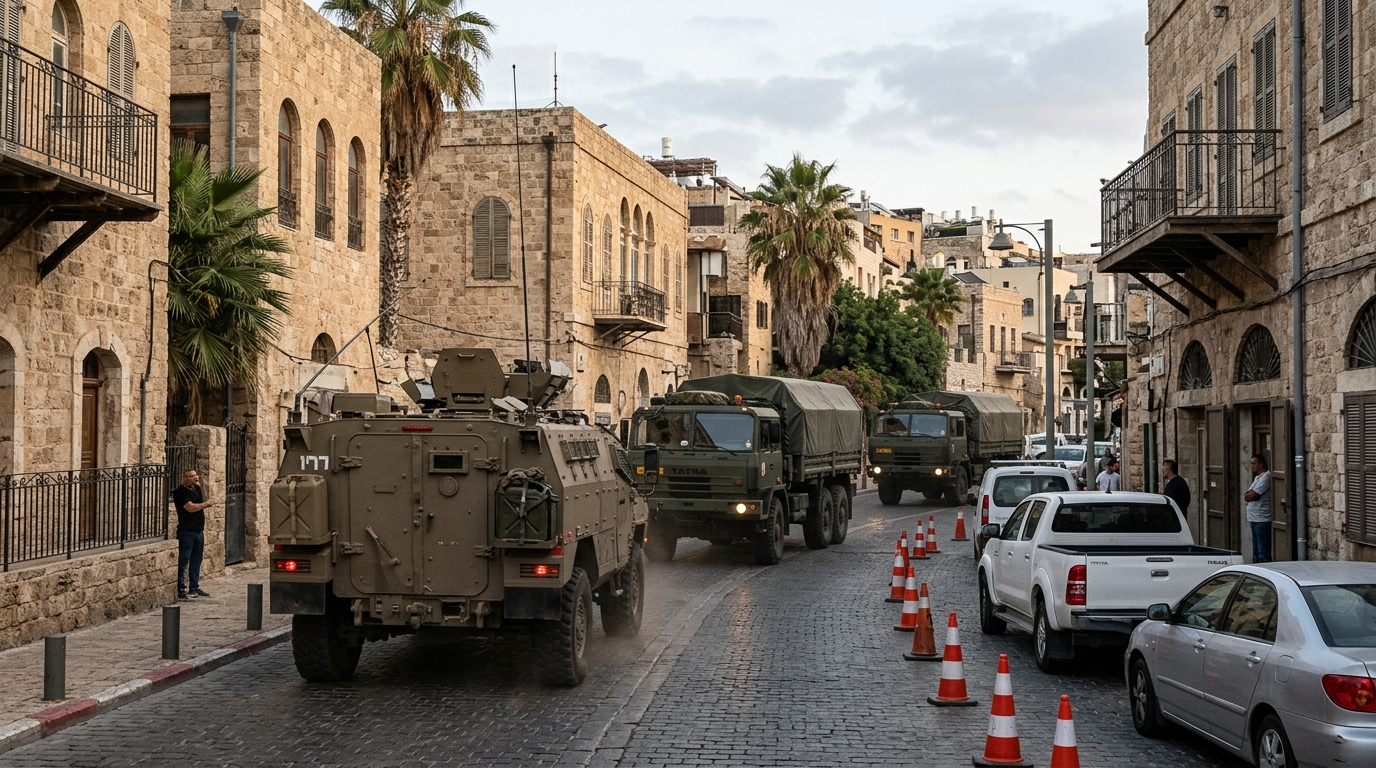 צה"ל מתרגל ביפו: כוחות וכלי רכב ברחובות עד יום שלישי