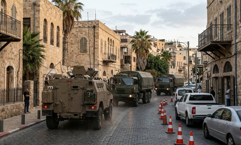 צה"ל מתרגל ביפו: כוחות וכלי רכב ברחובות עד יום שלישי