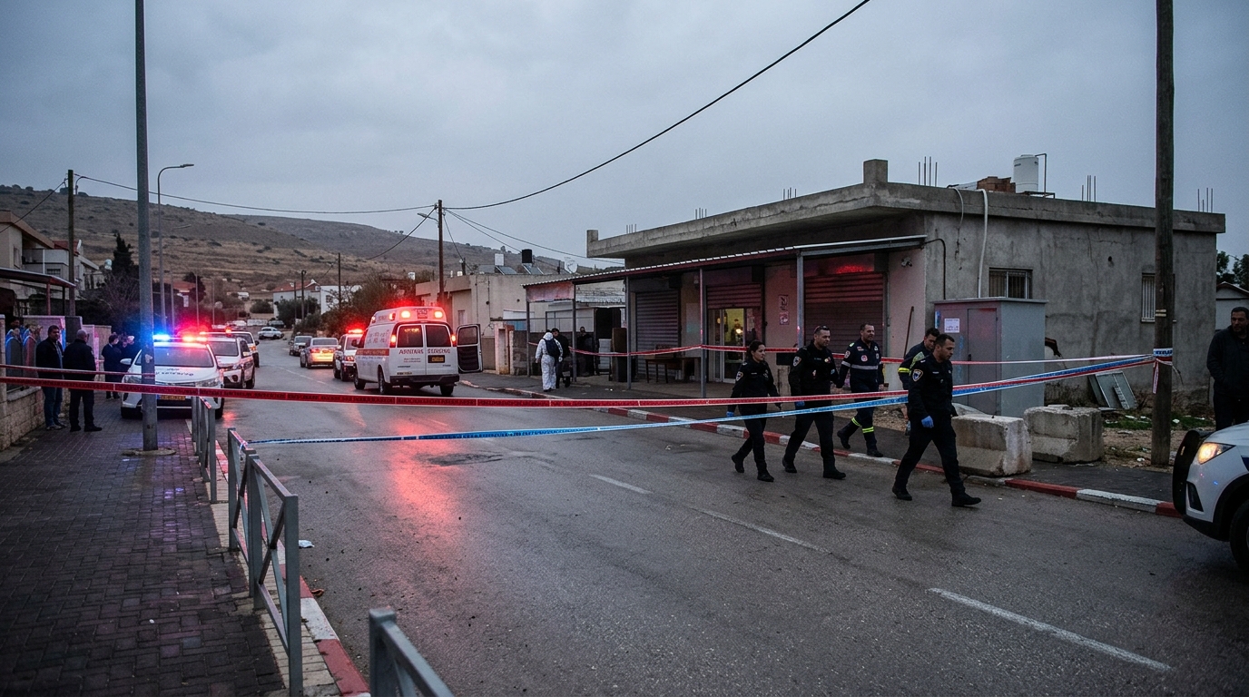 צעיר בן 20 נורה ונפצע במצב אנוש במוקייבלה שבגלבוע
