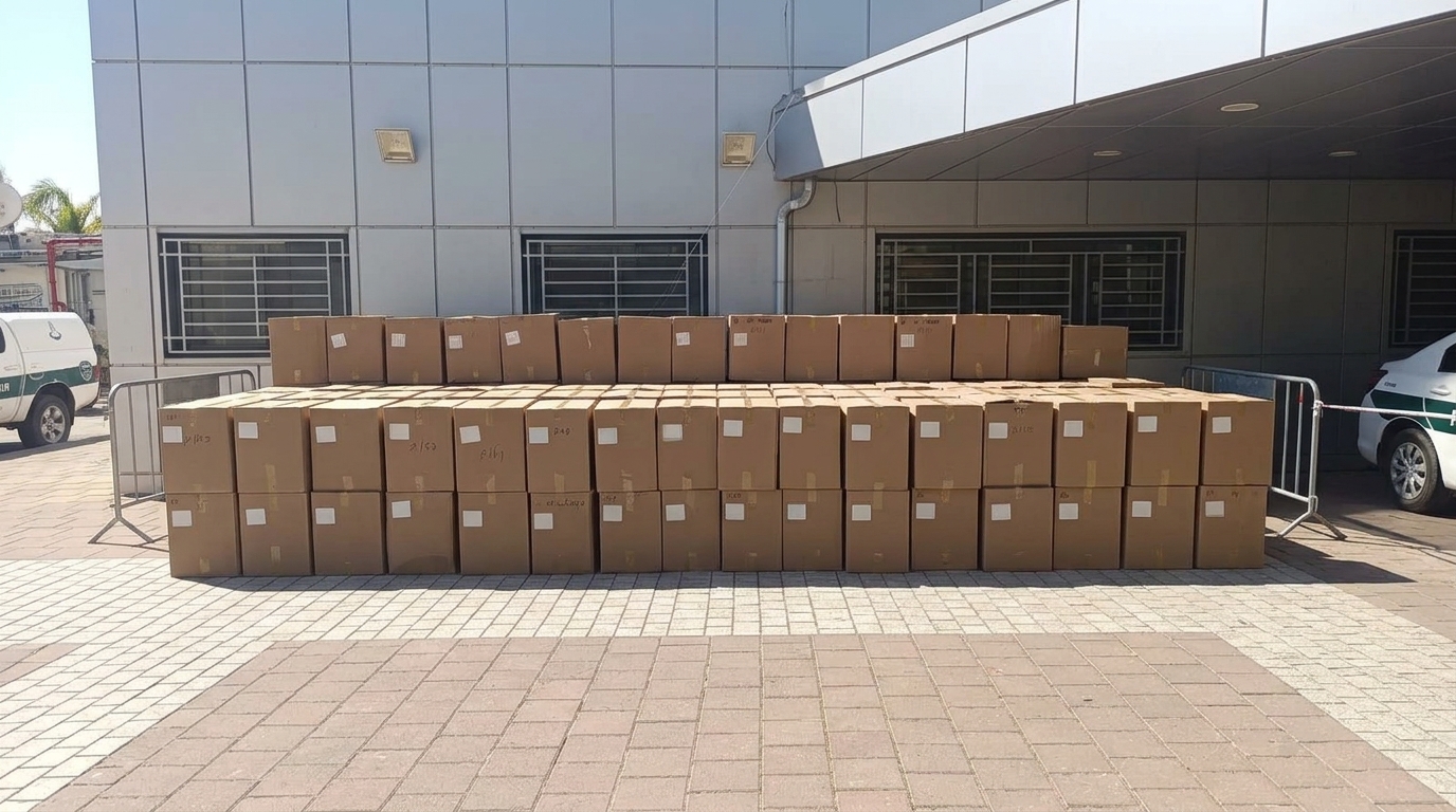 משק בחבל מודיעין: נתפסו 455 קילו קנאביס, חשוד נעצר