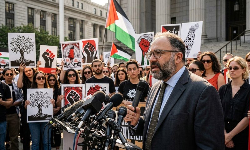 הפעיל שנעצר ללא צו תובע את קרן המורשת וסטיבן מילר: "קנוניה לדיכוי הסולידריות עם פלסטין"