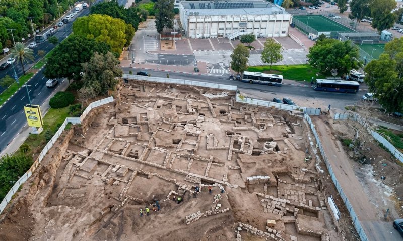 עיר בת 1,300 שנה נחשפה מתחת לחניון וינטר ברמת גן