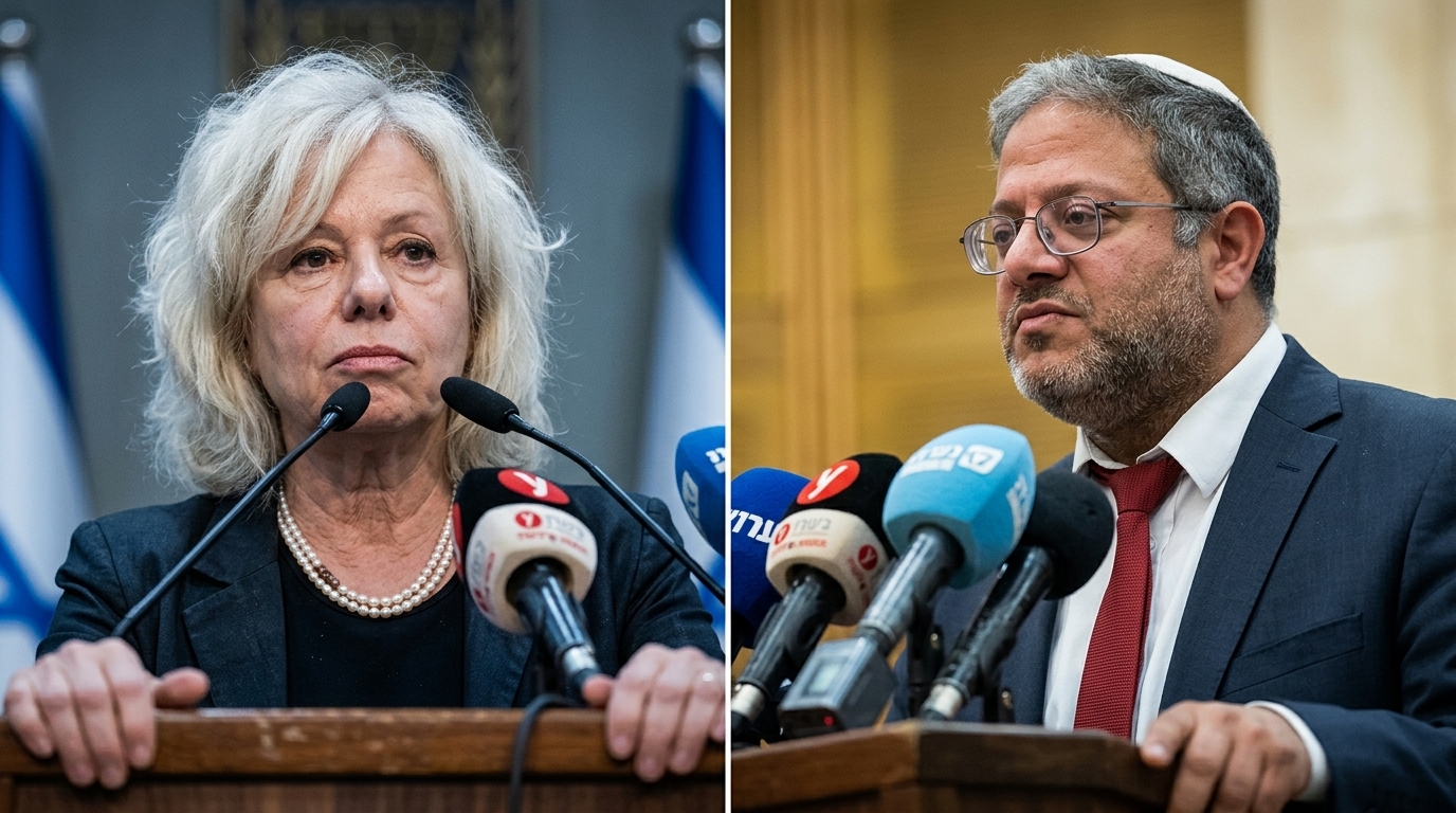 בן גביר תוקף את היועמשי: "לא רואה אותך ממטר"