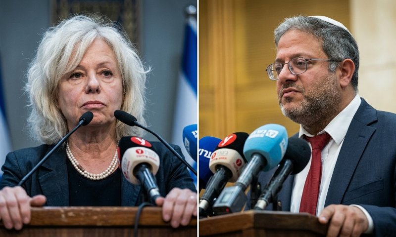בן גביר תוקף את היועמשי: "לא רואה אותך ממטר"